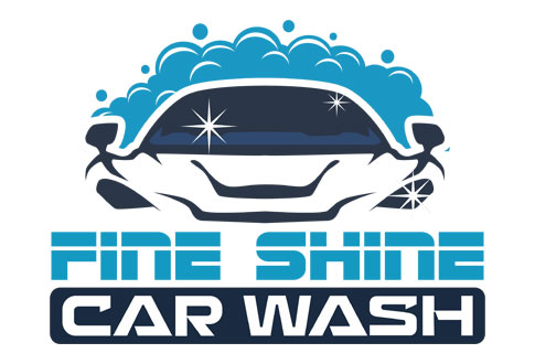 Fine Shine Car Wash Big Logo